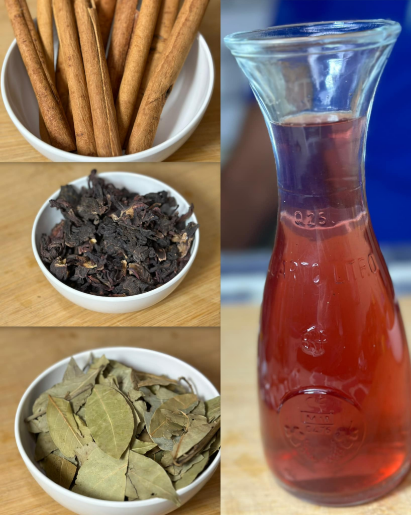 Infusión de Flor de Jamaica, Laurel y Canela: Elixir Natural para tu Bienestar