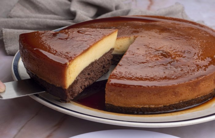 Pastel Imposible, Chocoflan o Tarta Mágica Pastel Imposible, Chocoflan o Tarta Mágica