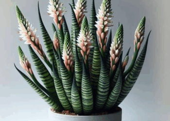 si tienes tu sanseveria y no esta florecida no te piedas esto